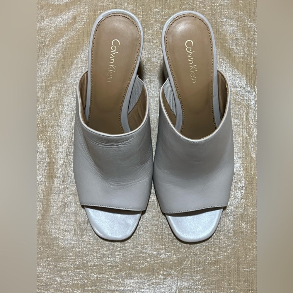 Calvin Klein Cicelle Mules Size 9.5